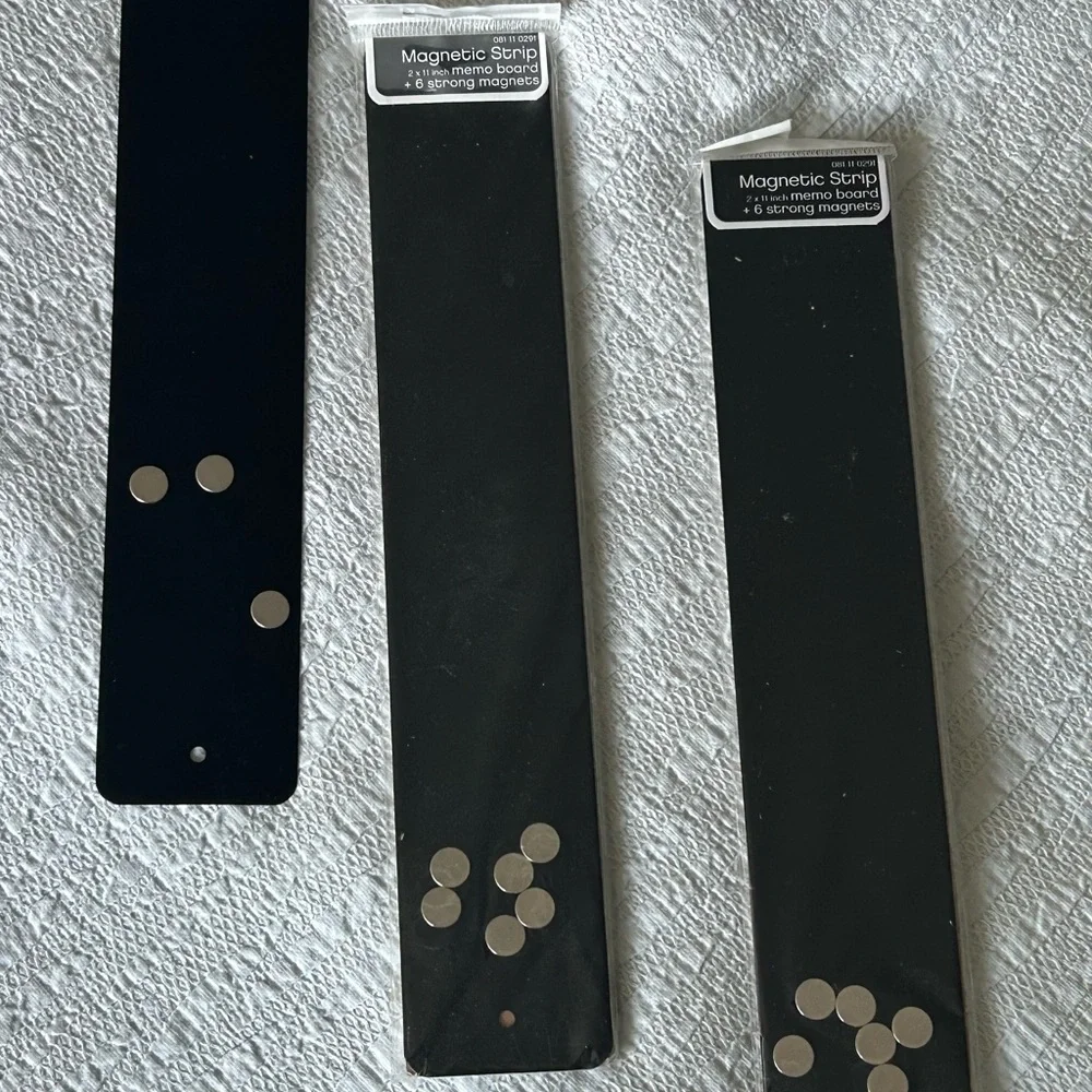 Black Magnetic Strip Set